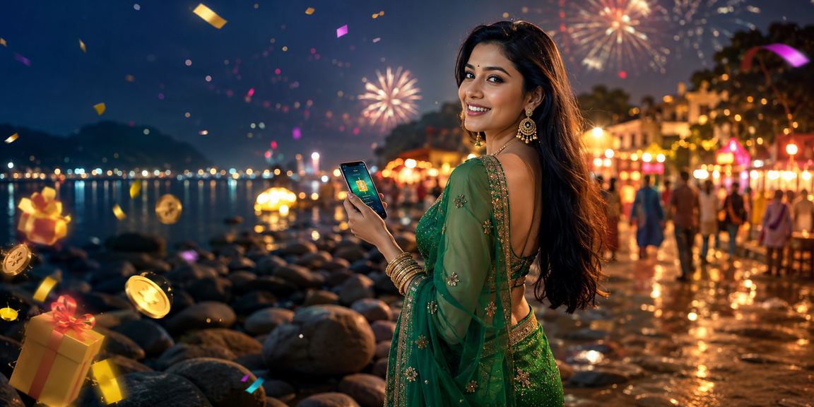 সিলেটে শাড়ি পরিহিত একজন নারী মোবাইলে টাকা জমা দিচ্ছেন adda - তে